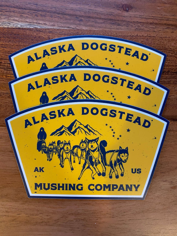 Alaska Dogstead Sticker
