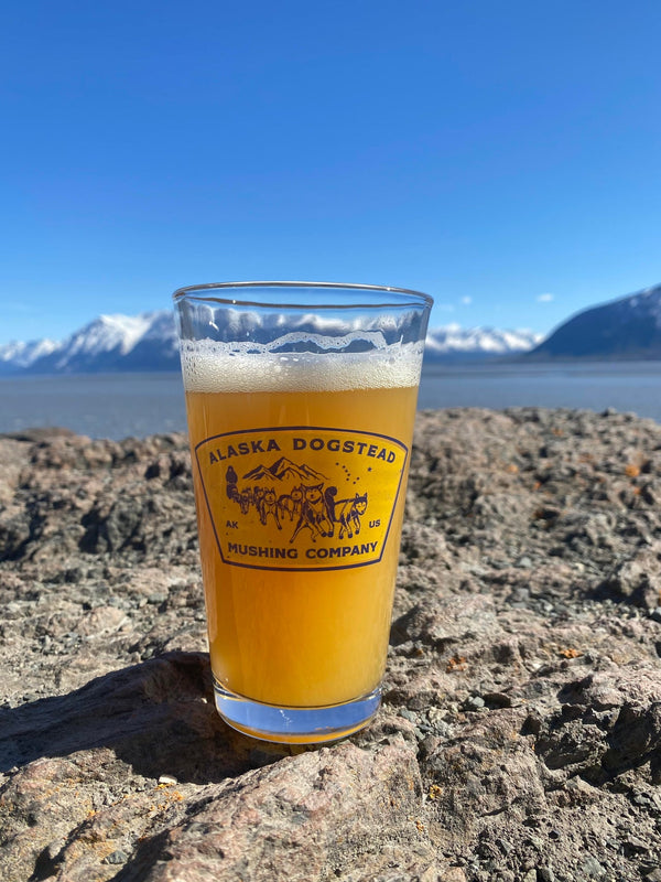 Alaska Dogstead Pint Glass